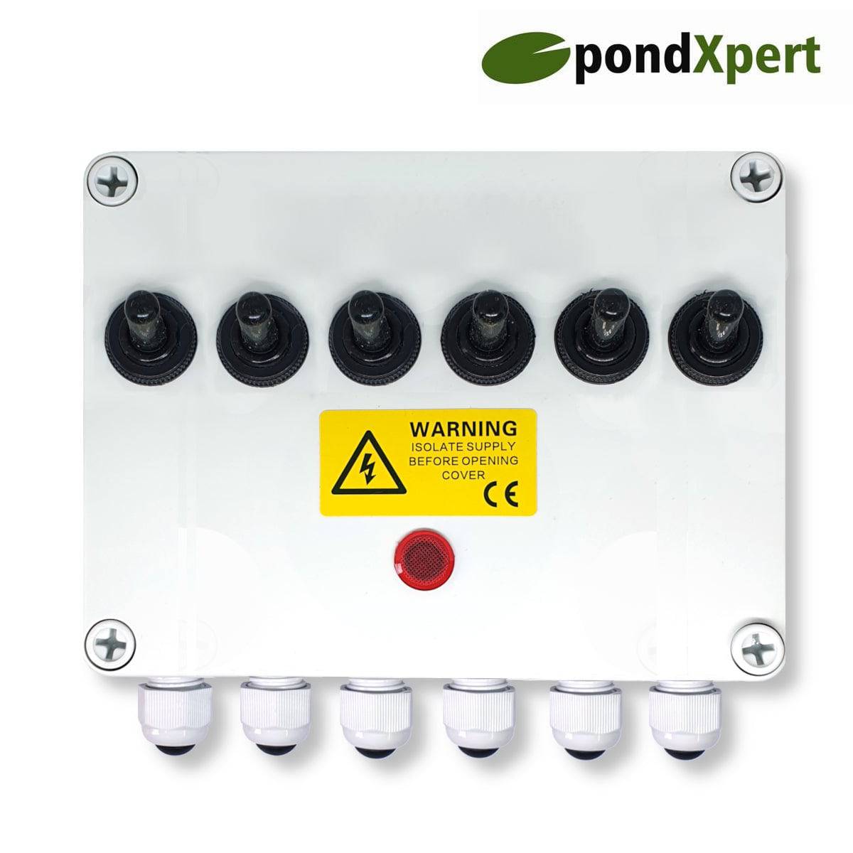 PondXpert EasySwitch 6 way Electrical Switch Box - Real Aquatics