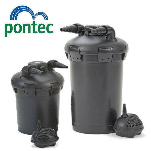 Pontec PondoPress Pressurised Pond Filter Pump UV 10000L - Real Aquatics