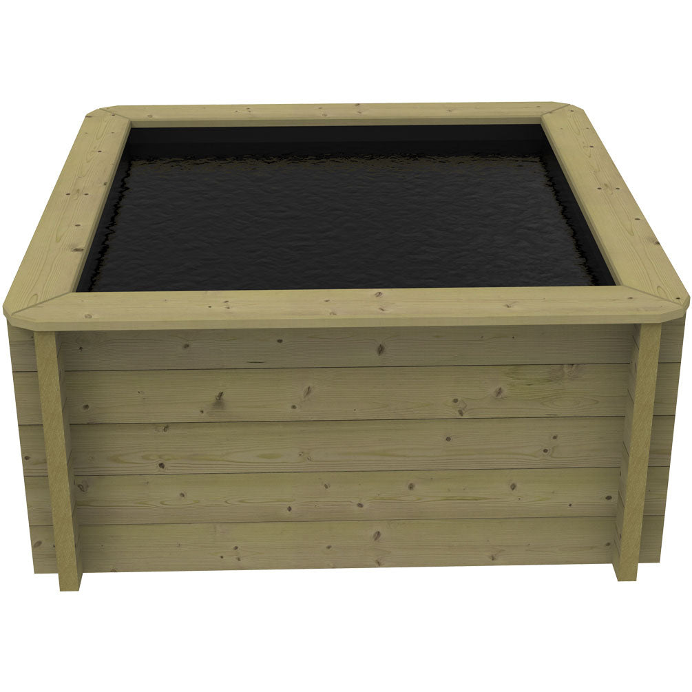 The Garden Timber Company Wooden Fish Ponds 1.5x1.5m 697mm Height 978L