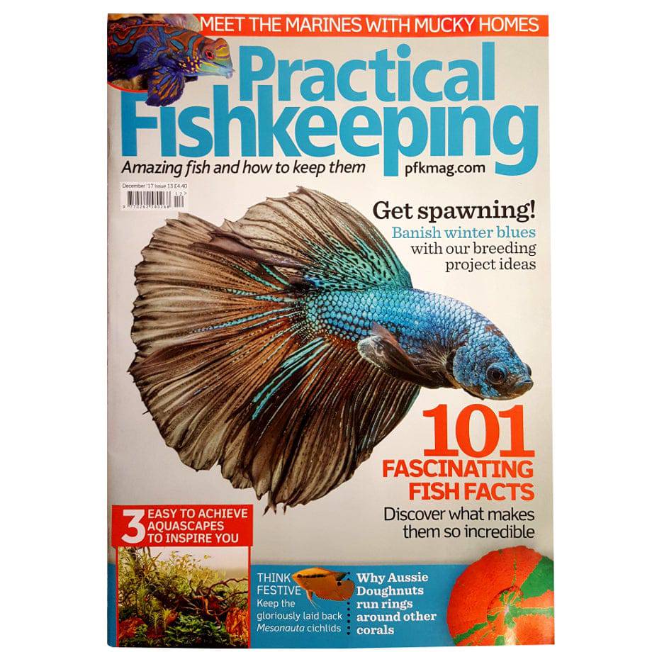 Practical Fishkeeping Magazine December 2017 Issue 13 PFK Mag - Real Aquatics