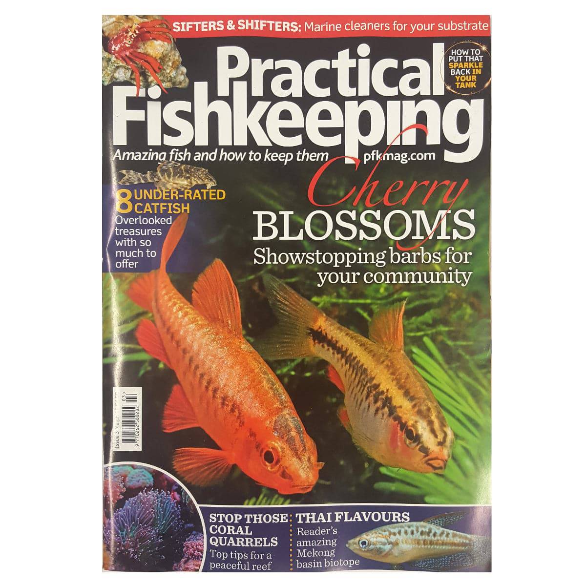 Practical Fishkeeping Magazine March 2018 Issue 3 PFK Mag - Real Aquatics