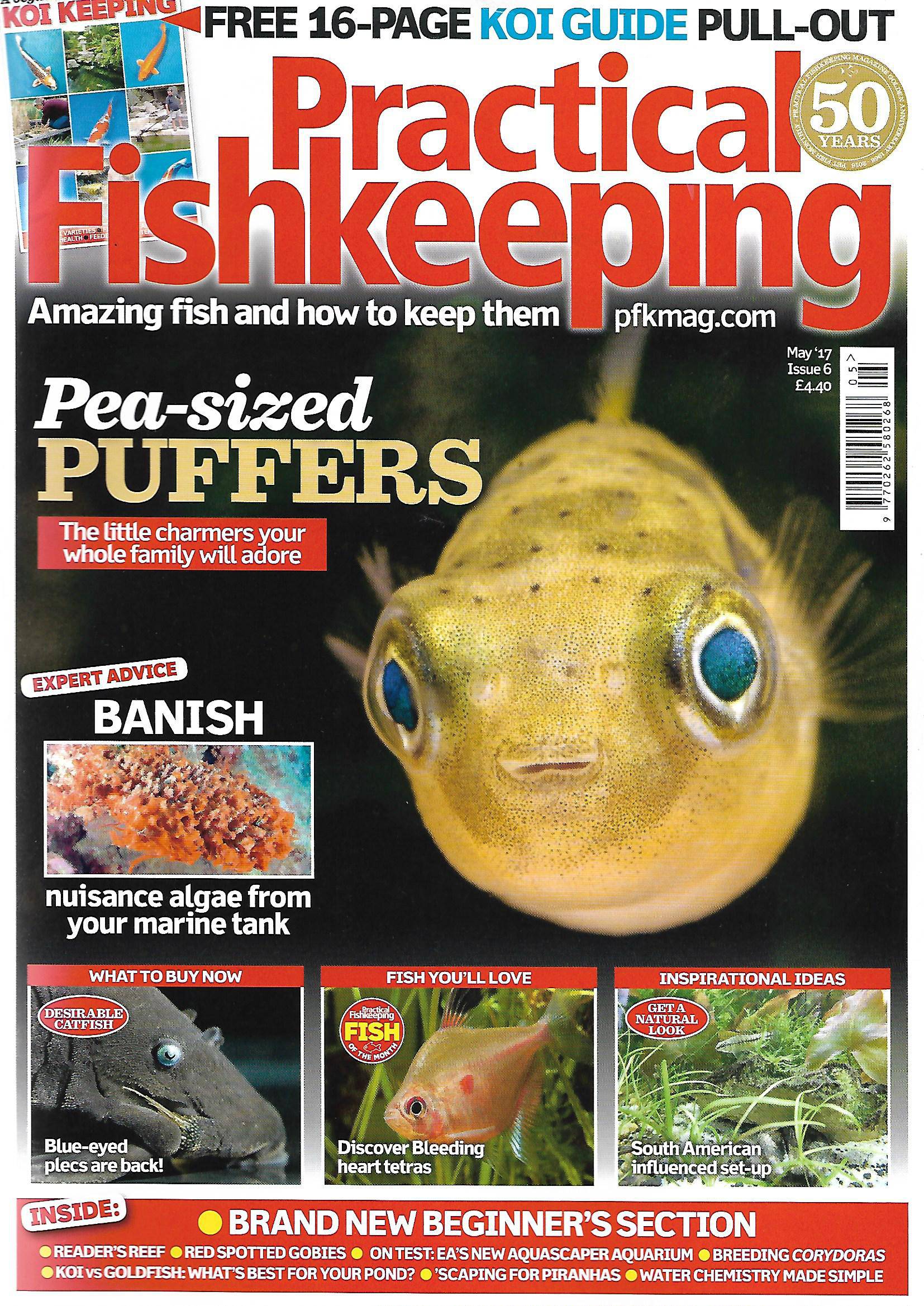 Practical Fishkeeping Magazine May 2017 Issue 6 - Real Aquatics