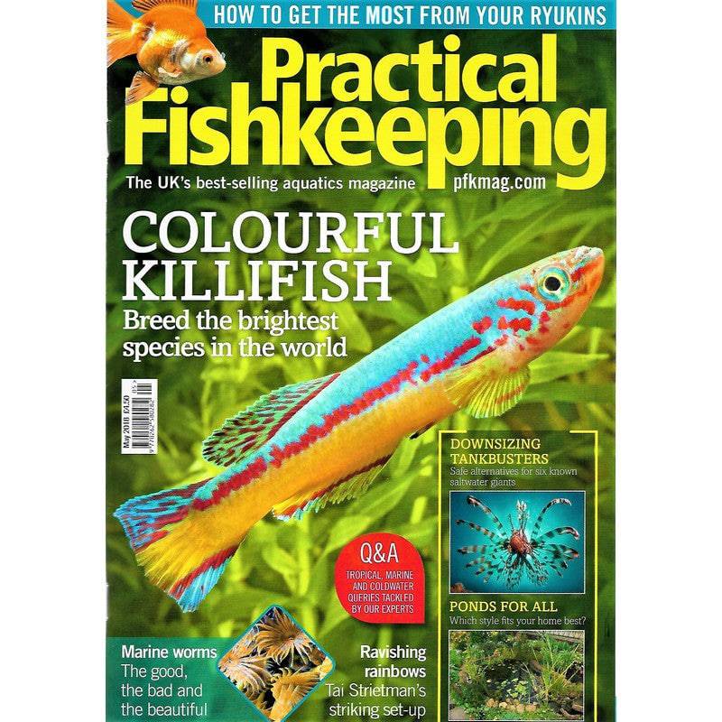 Practical Fishkeeping Magazine May 2018 Issue 5 PFK Mag - Real Aquatics