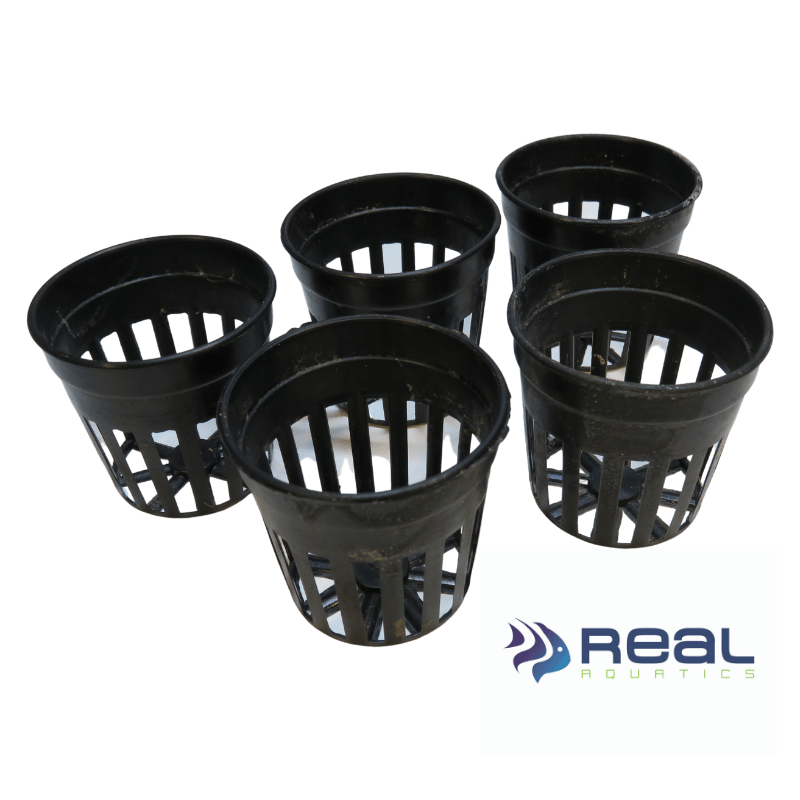 Small Plant Pots for Aquarium Plants 5cm (Set of 5) - Real Aquatics