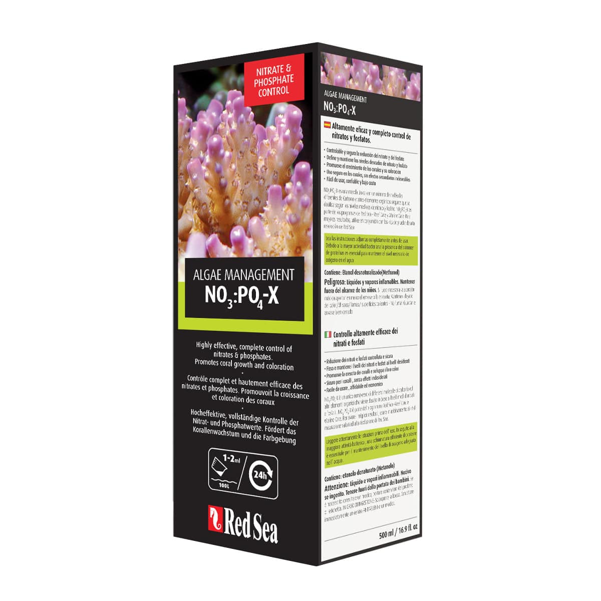 Red Sea NO3:PO4-X Nitrate Phosphate Algae Reducer 100-5000ml - Real Aquatics