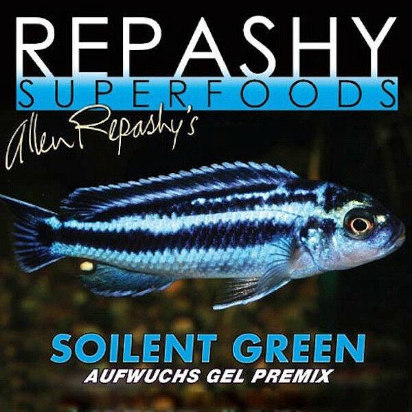 Repashy SuperFoods Soilent Green Meal Replacement Gel 84/340g/2kg - Real Aquatics