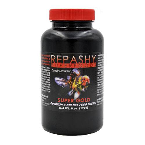 Repashy SuperFoods Super Gold Goldfish & Koi Gel Food Premix 84/340g/2kg - Real Aquatics