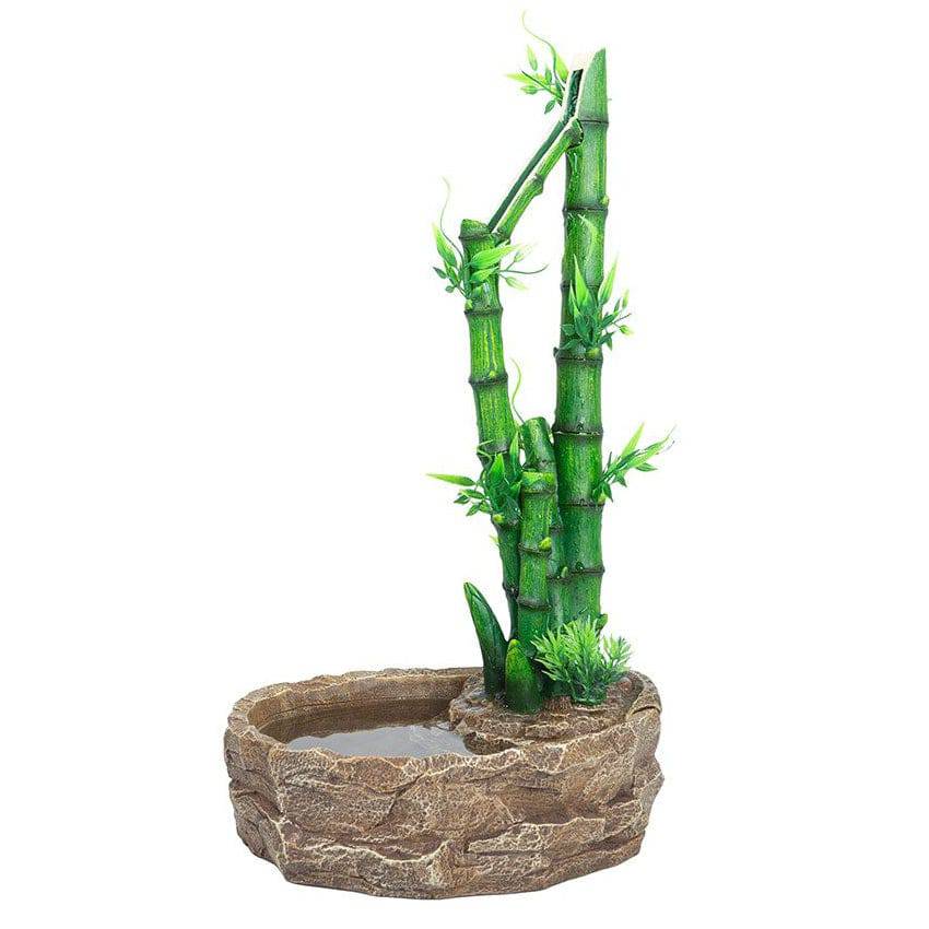 ReptiZoo Bamboo Plant Dripper 2in1 Height Adjustable