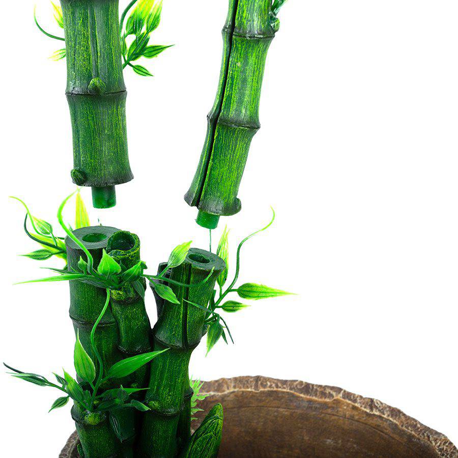 ReptiZoo Bamboo Plant Dripper 2in1 Height Adjustable