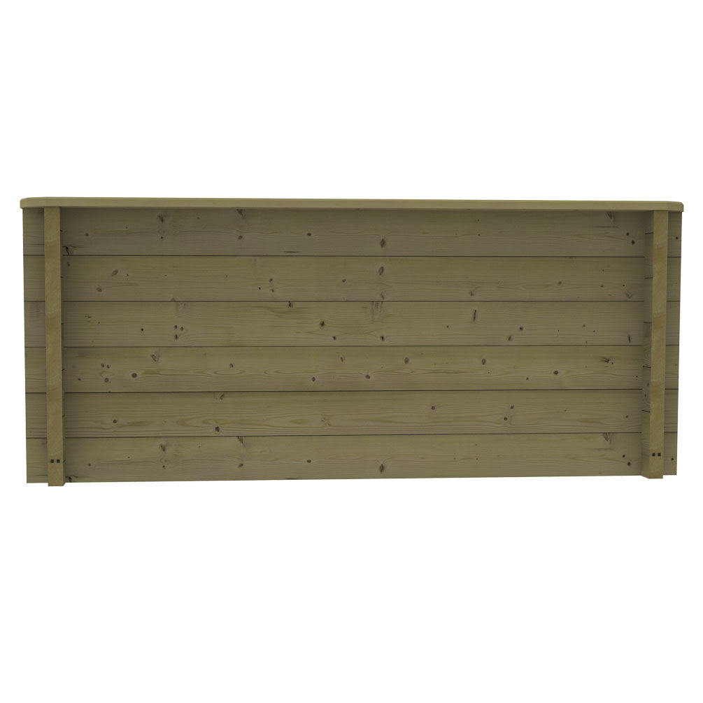 The Garden Timber Company Wooden Fish Ponds 2x1m 831mm Height 1001L