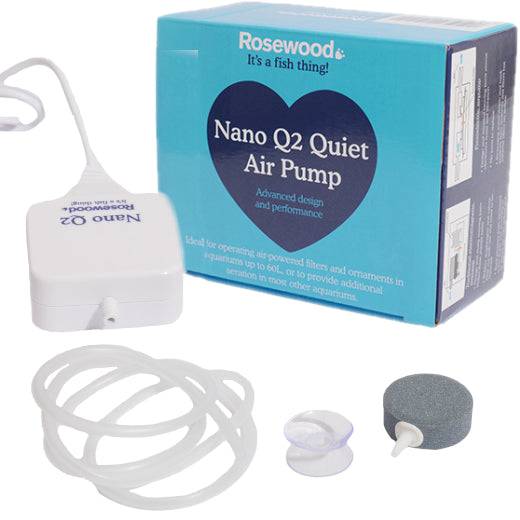 Rosewood Nano Quiet Air Pumps Q2 up to 120L