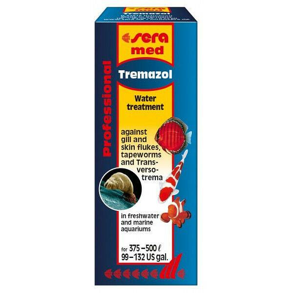 Sera Med Professional Tremazol Flukes Tapeworm Treatment 25ml - Real Aquatics