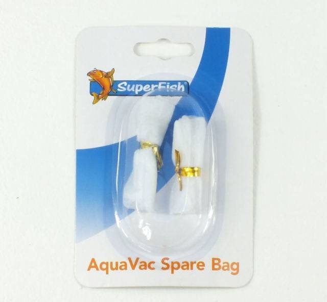 SuperFish AquaVac Spare Bag 2pcs - Real Aquatics