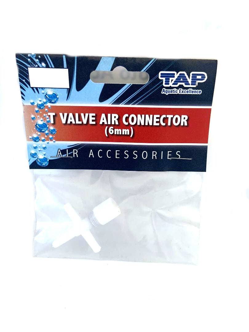 TAP Air Pump Accessories T Valve Air Connector 6mm - Real Aquatics