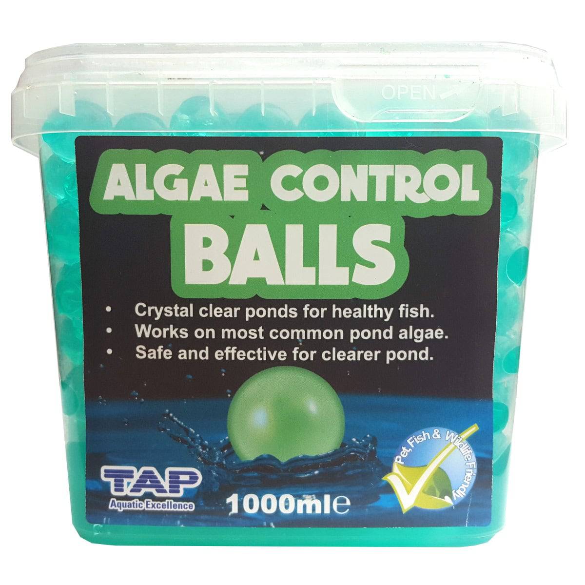 TAP Algae Control Balls Pond Clear Water Balls 280/500/1000ml - Real Aquatics