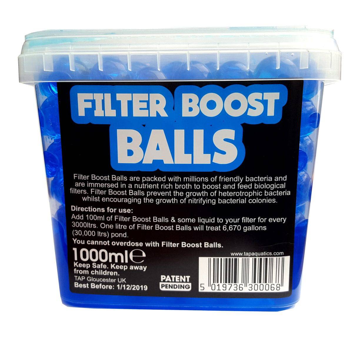 TAP Filter Boost Balls Filter Start Pond Balls 280/500/1000ml - Real Aquatics