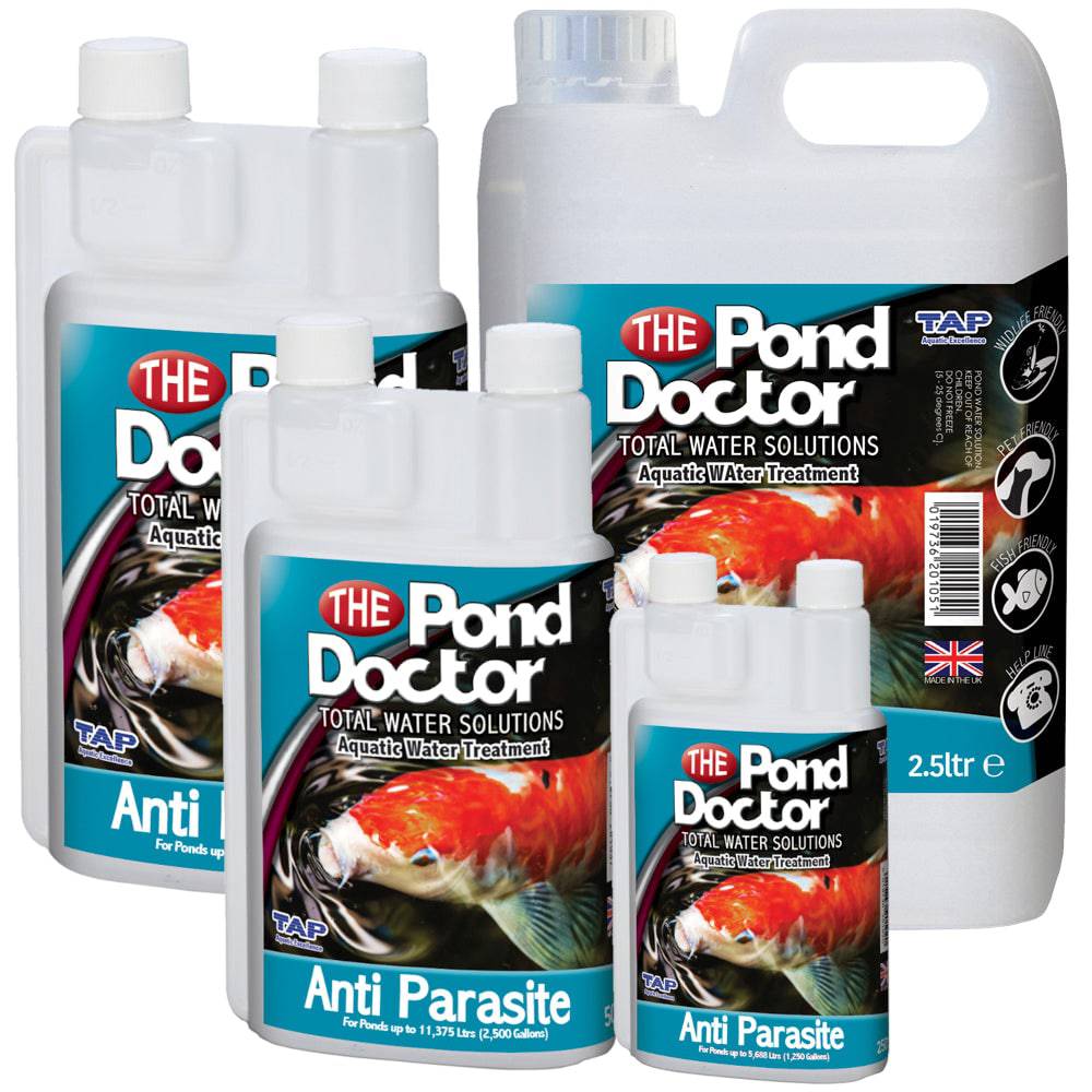 TAP Pond Doctor Anti Parasite Treatment 250-2500ml - Real Aquatics