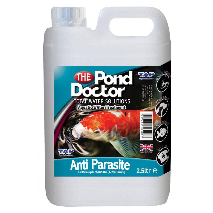 TAP Pond Doctor Anti Parasite Treatment 250-2500ml - Real Aquatics