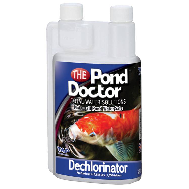 TAP Pond Doctor Dechlorinator 250-2500ml - Real Aquatics