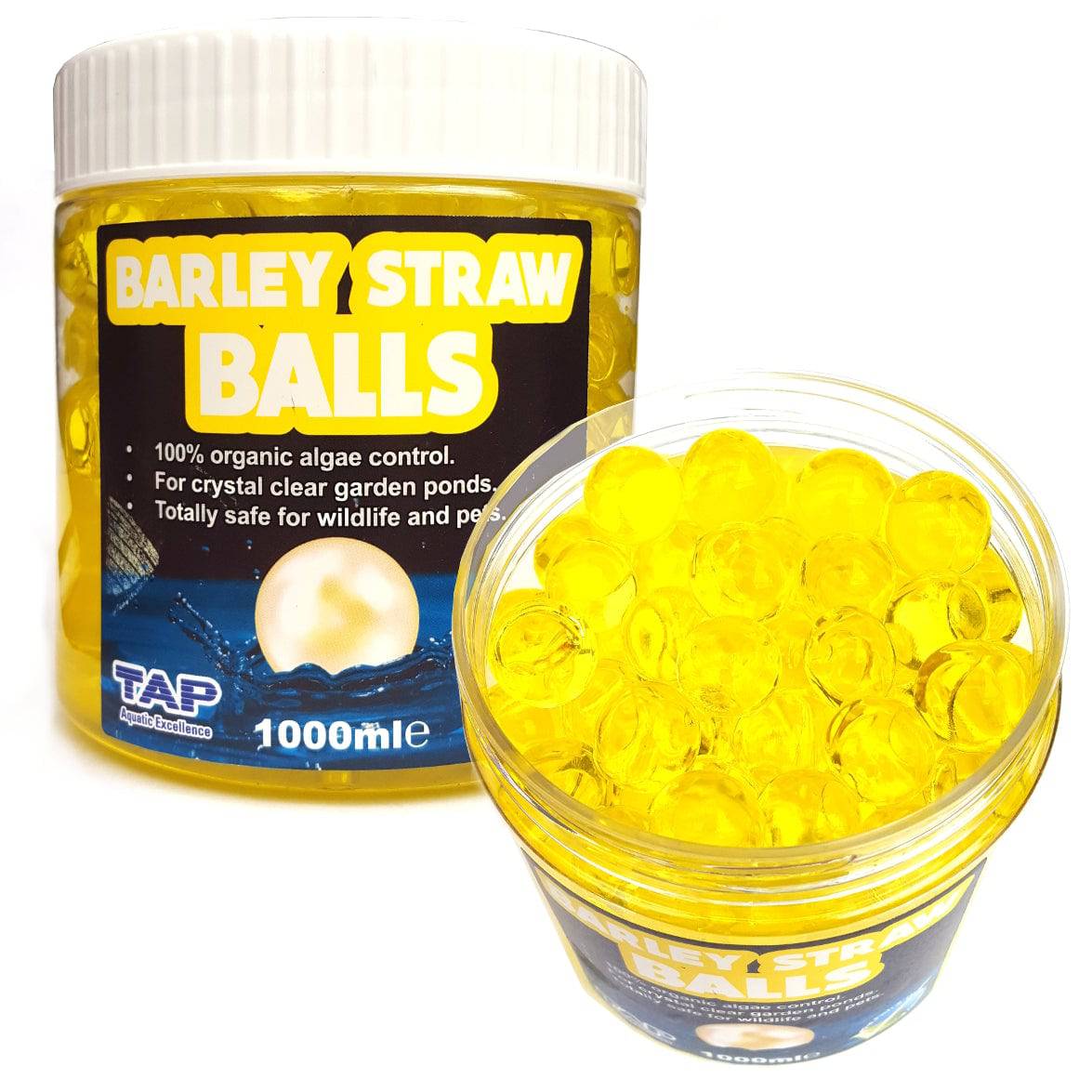 TAP Barley Straw Balls Extract Pond Clear Water Balls 280/500/1000ml - Real Aquatics