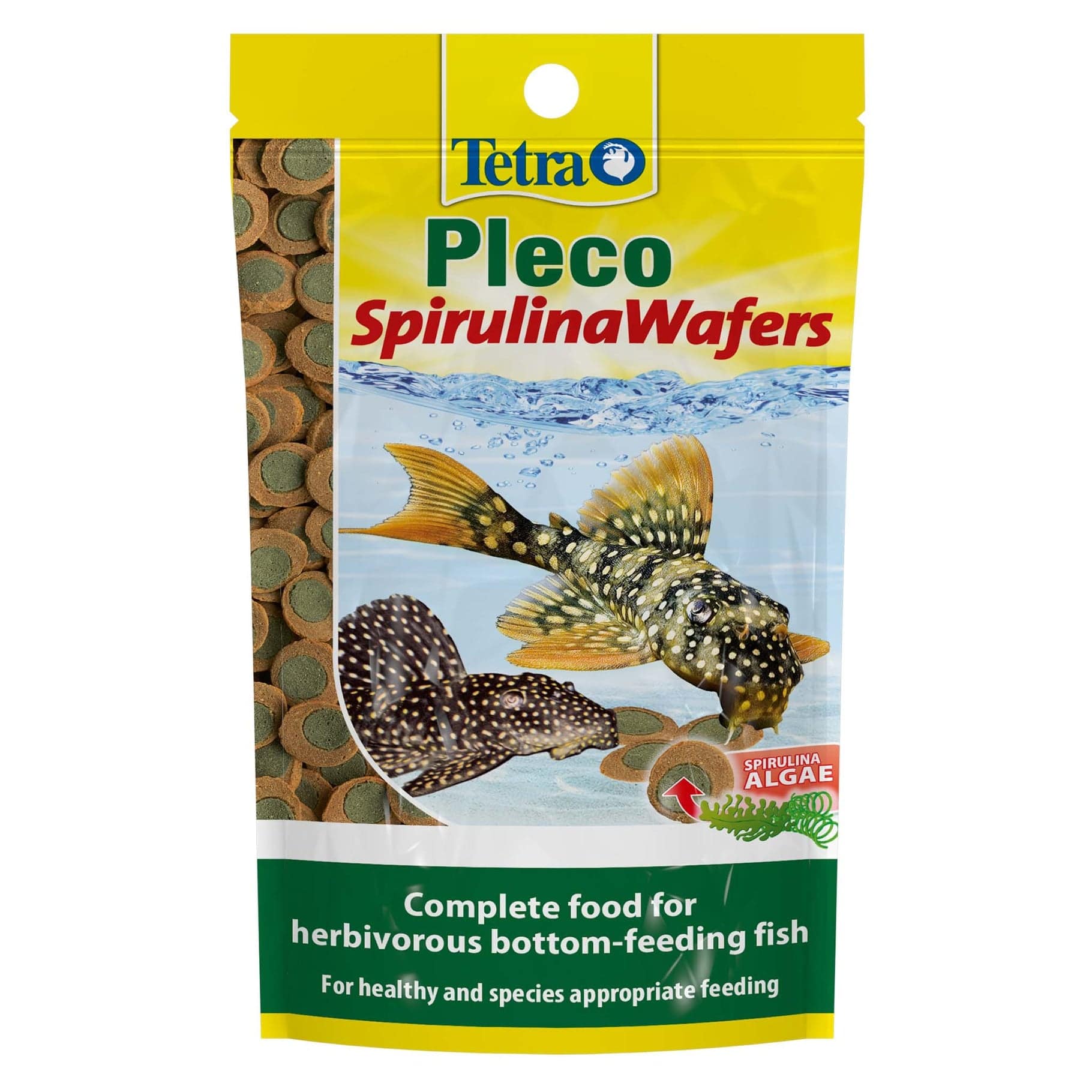 TetraPRO PLECO Spirulina Wafers 3 Sizes