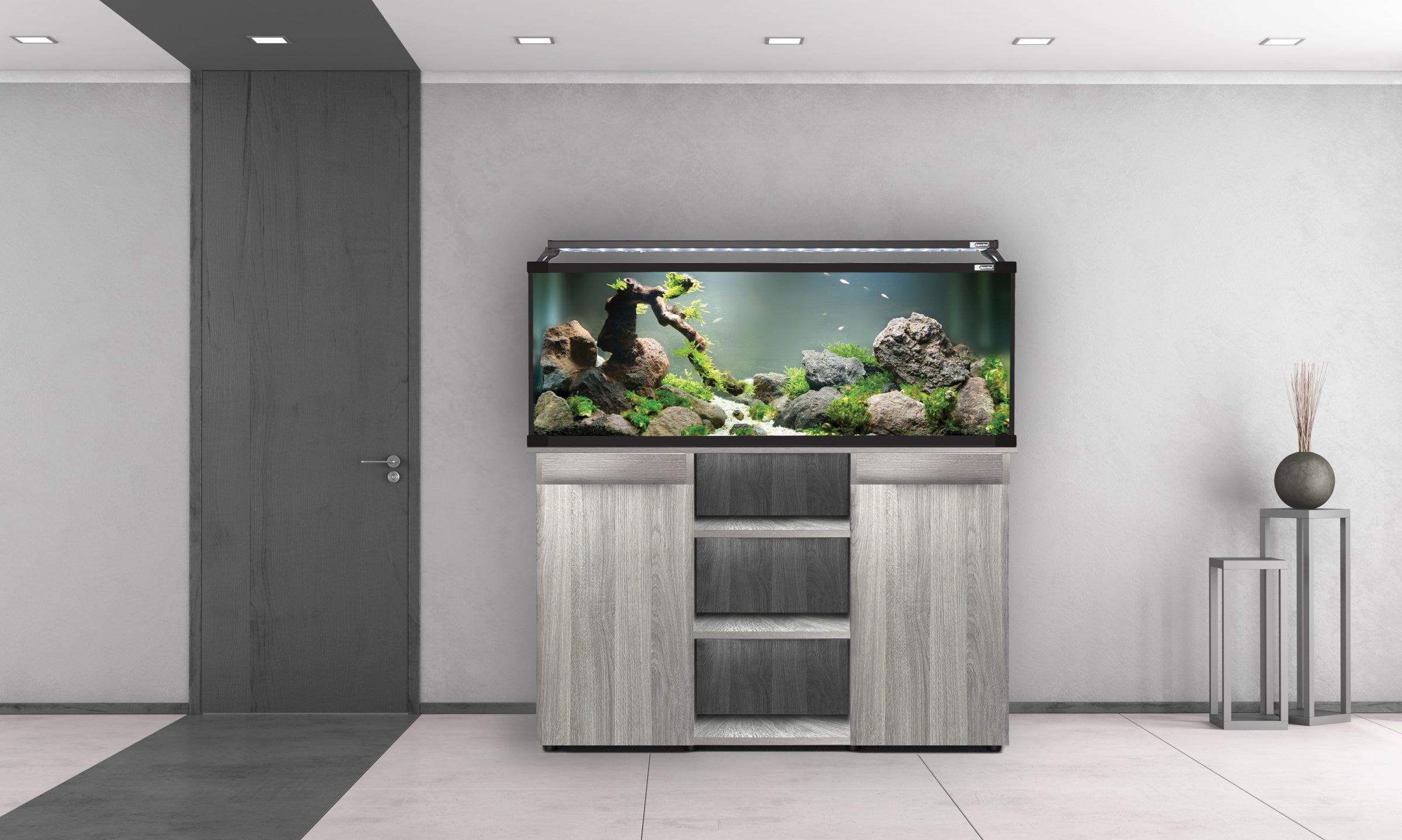 Aqua One Horizon Aquarium Fish Tank & Cabinet 122cm 182L