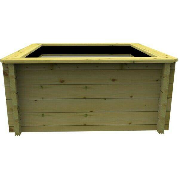 The Garden Timber Company Wooden Fish Ponds 1.5x1.5m 697mm Height 978L