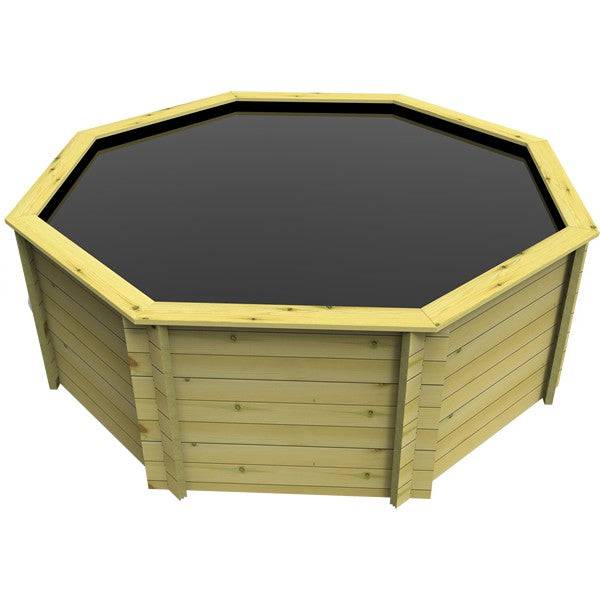 The Garden Timber Company Wooden Fish Ponds 10ft Octagonal 1099mm Height 6722L