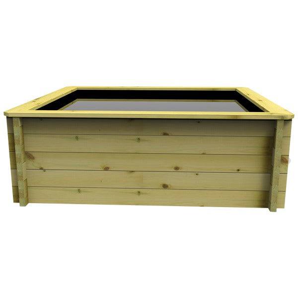 The Garden Timber Company Wooden Fish Ponds 2x2m 831mm Height 2325L