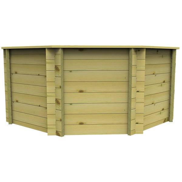 The Garden Timber Company Wooden Fish Ponds 8ft Octagonal 1099mm Height 4297L