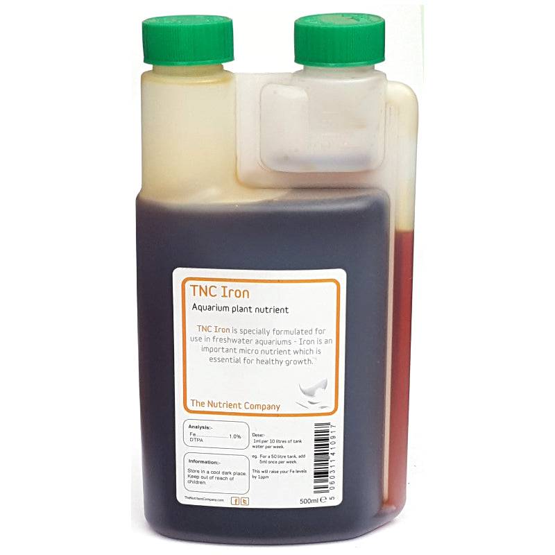 TNC Iron Plant Fertiliser Increases Iron Levels 500ml - Real Aquatics