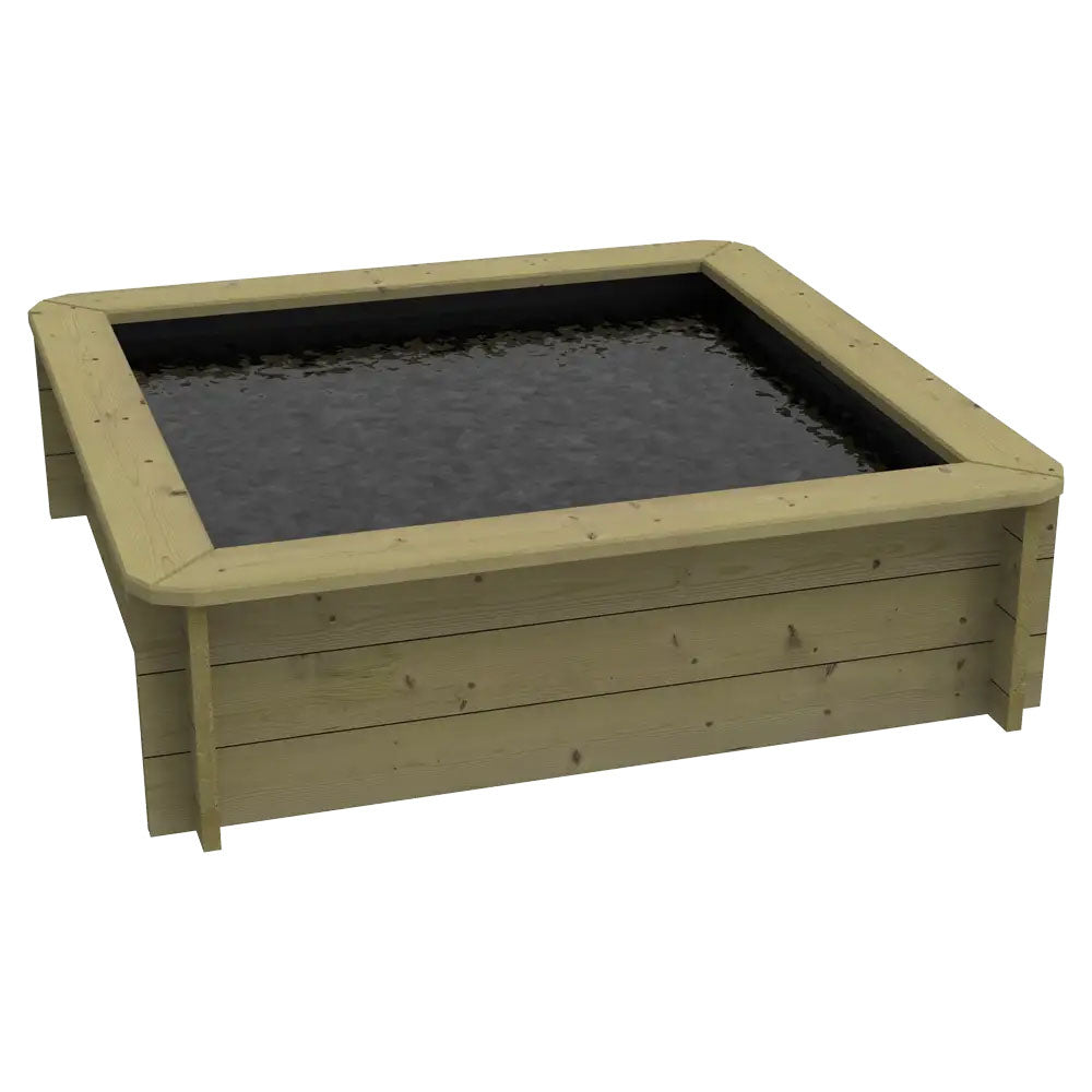 The Garden Timber Company Wooden Fish Ponds 1.5x1.5m 429mm Height 588L