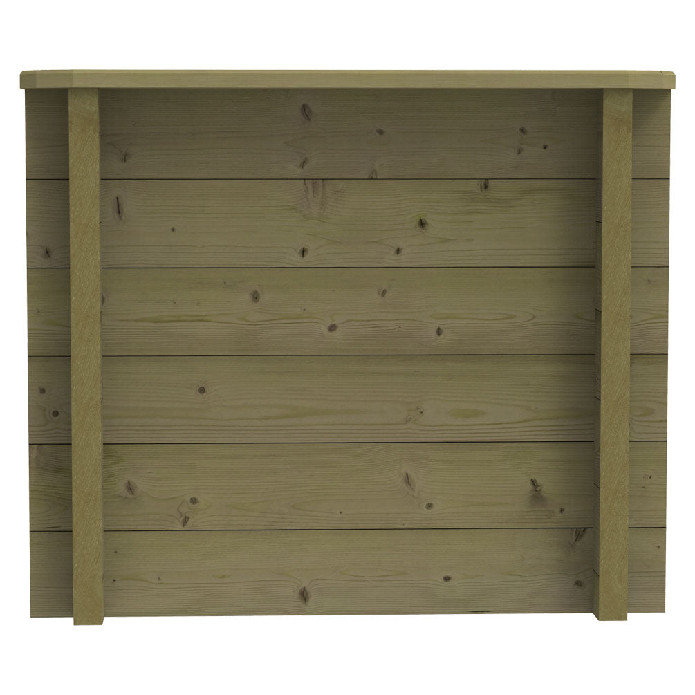 The Garden Timber Company Wooden Fish Ponds 1x1m 831mm Height 431L