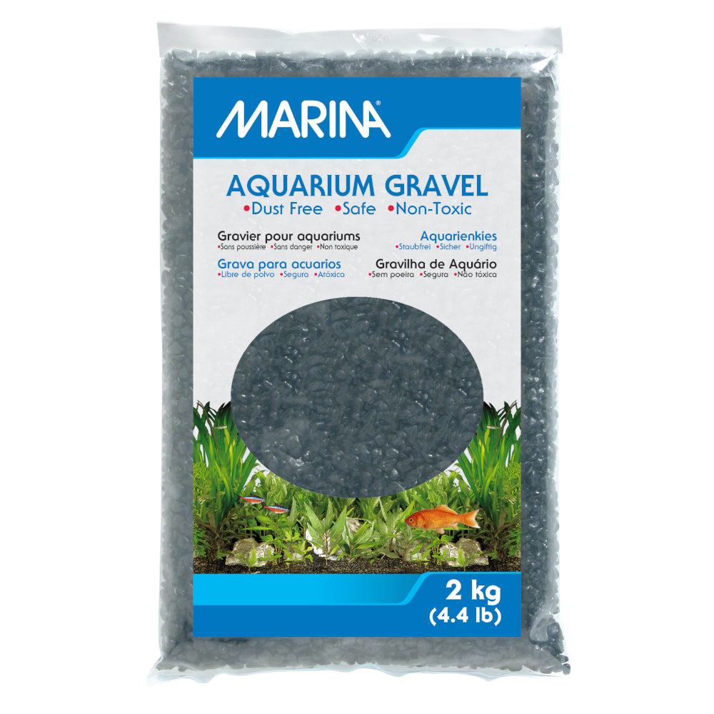 Marina Decorative Aquarium Gravel Black 2/10kg