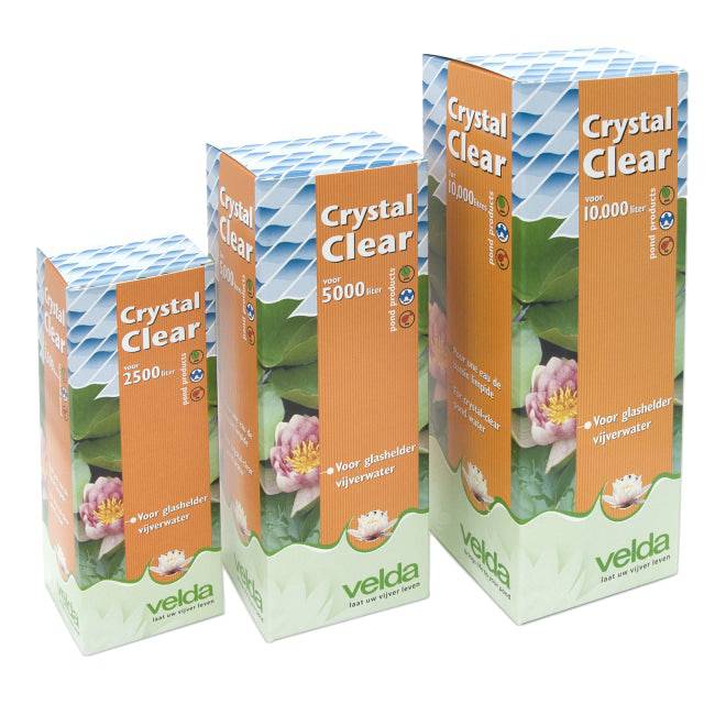 Velda Crystal Clear for Crystal Clear Pond Water 250 - 1000ml - Real Aquatics