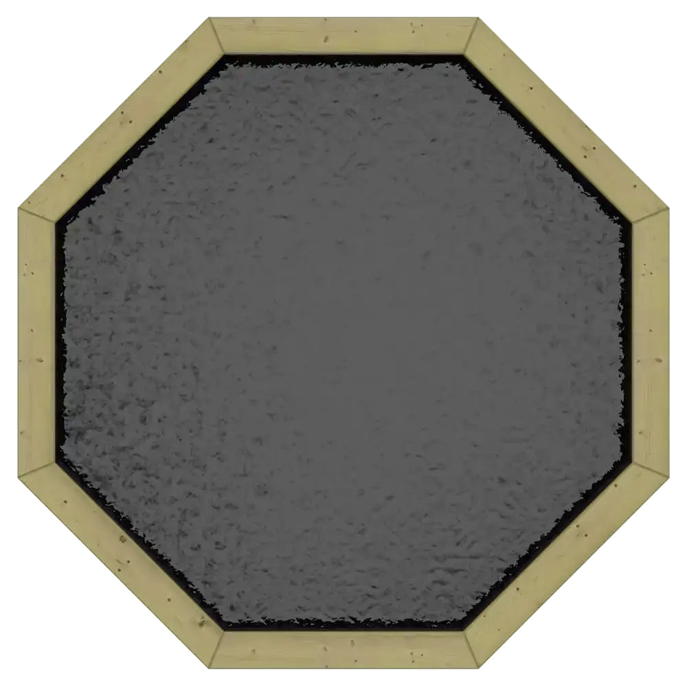 The Garden Timber Company Wooden Fish Ponds 6ft Octagonal 1099mm Height 2150L
