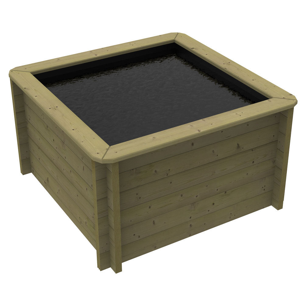 The Garden Timber Company Wooden Fish Ponds 1.5x1.5m 831mm Height 1189L