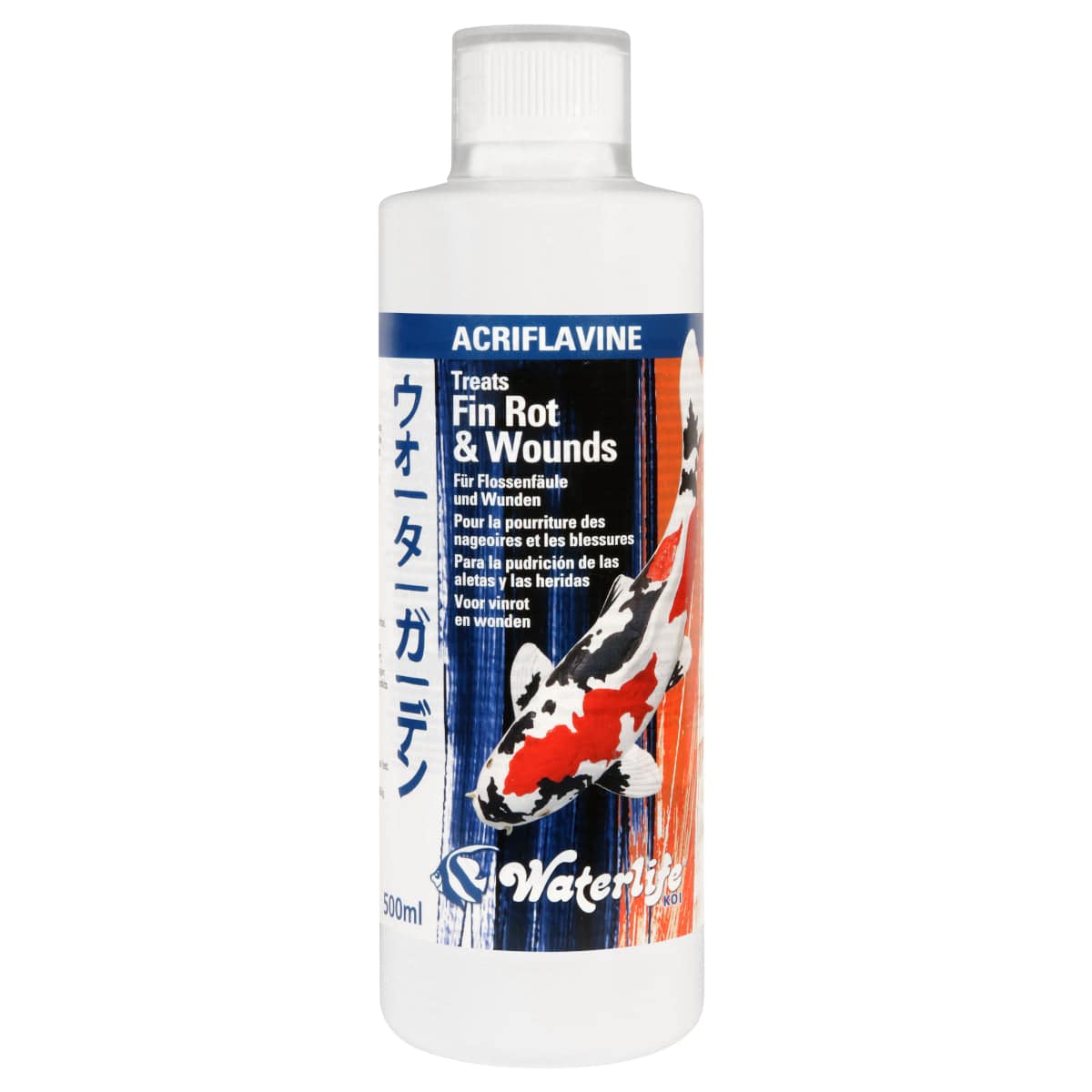 Waterlife Acriflavine Bactericide Koi Pond Treatment 500ml - Real Aquatics