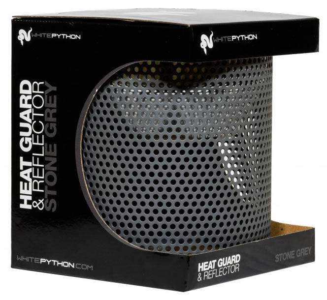 White Python Heat Guard & Reflector Stone Grey - Real Aquatics