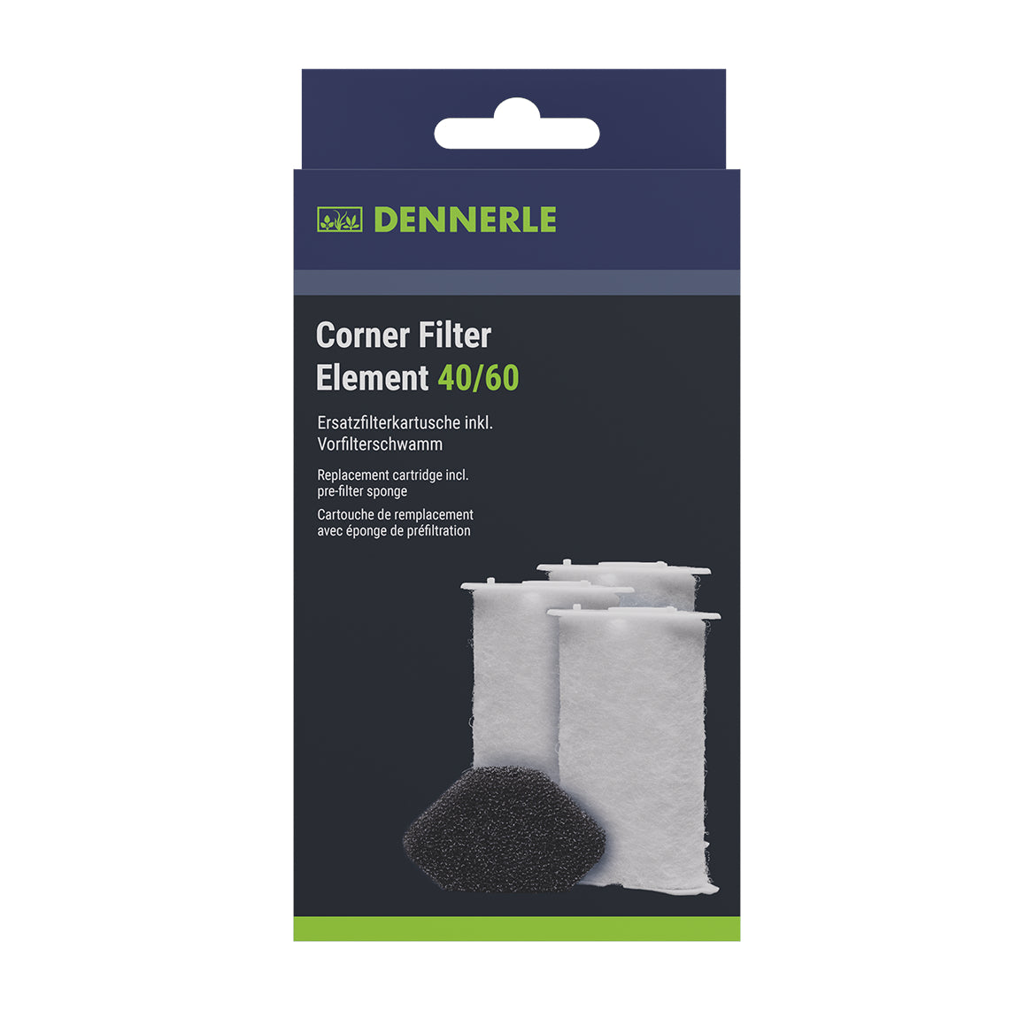 Dennerle Nano Filter Element for Nano 40 and Nano 60 XL Pack of 3