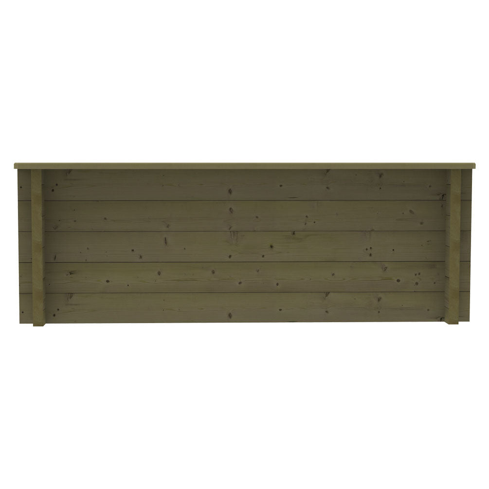 The Garden Timber Company Wooden Fish Ponds 2x1.5m 697mm Height 1367L