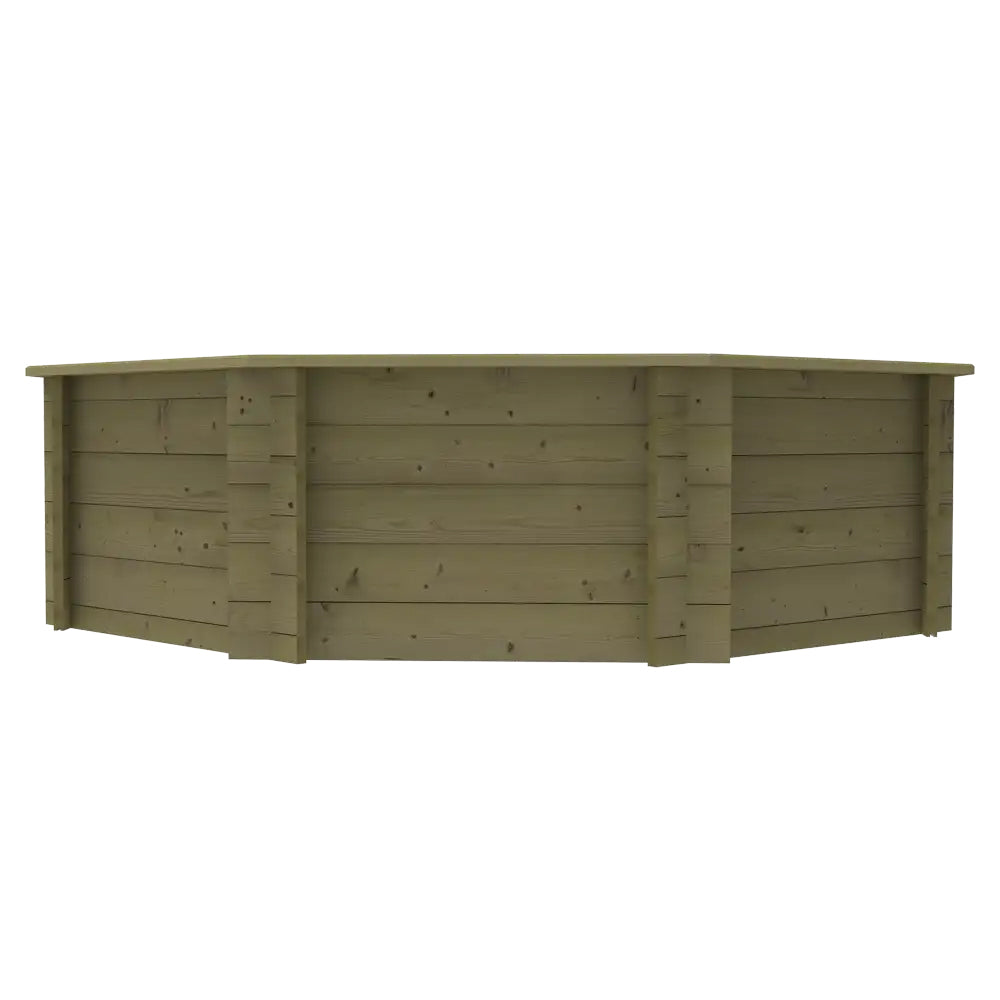 The Garden Timber Company Wooden Fish Ponds 8ft Octagonal 697mm Height 2606L