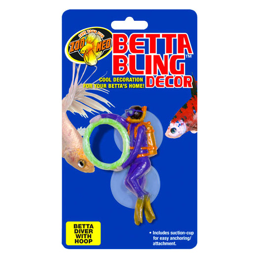 Zoo Med Betta Bling Diver w/ Hoop