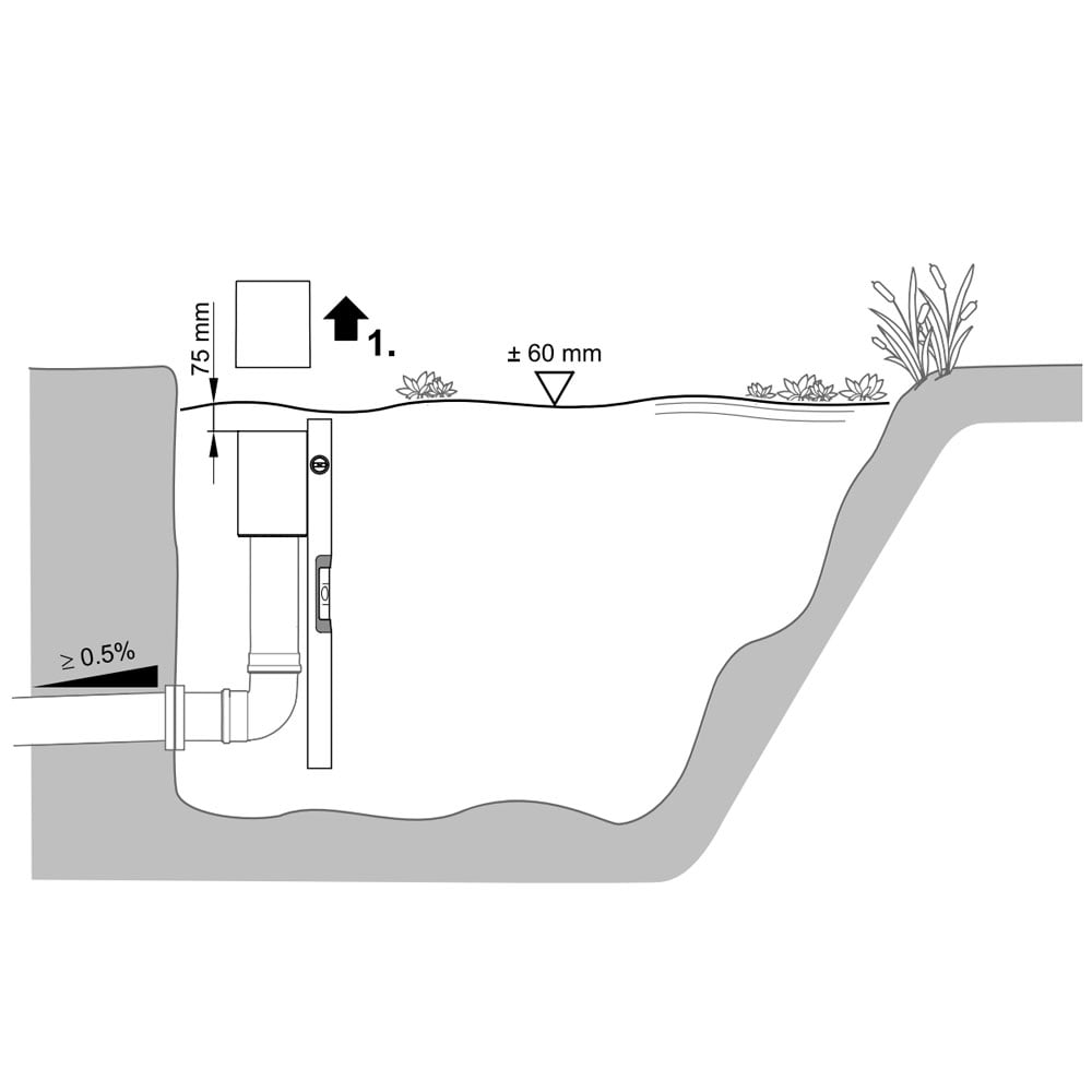 Oase AquaSkim Gravity Pond Skimmer