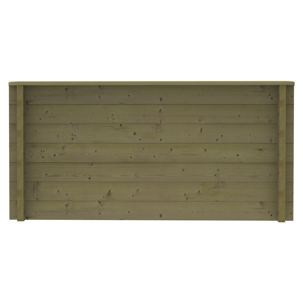 The Garden Timber Company Wooden Fish Ponds 2x2m 965mm Height 2738L