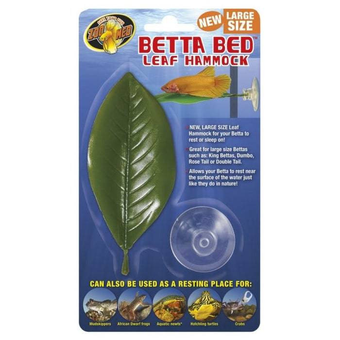 Zoo Med Betta Bed Leaf Hammocks 2 Sizes - Real Aquatics