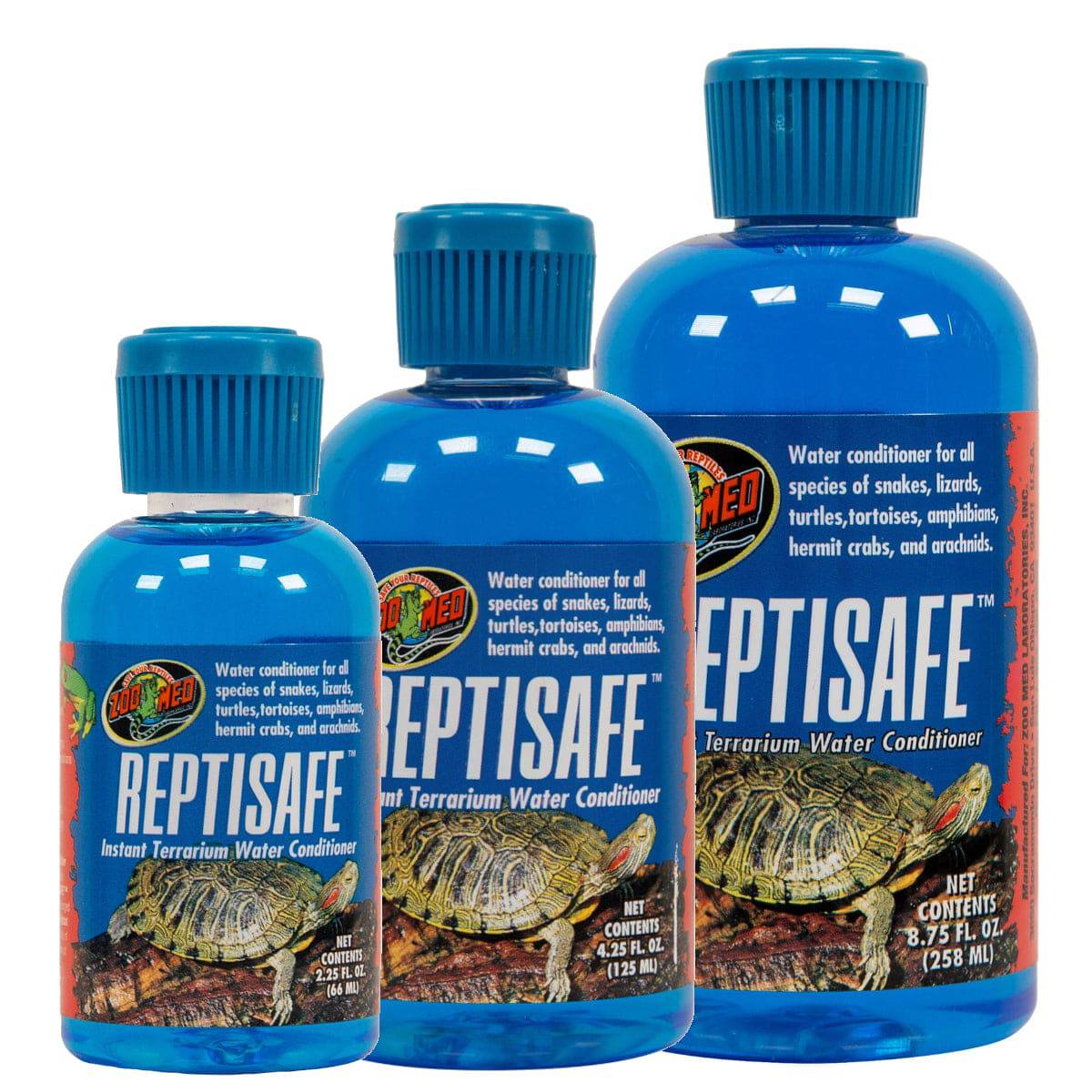 Zoo Med Reptisafe Instant Terrarium Water Conditioner 3 Sizes