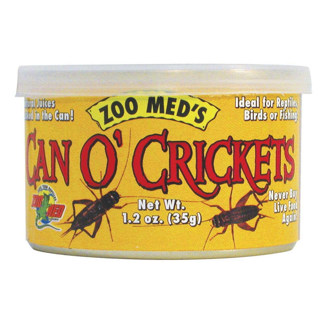 Zoo Med Can O' Crickets 35g