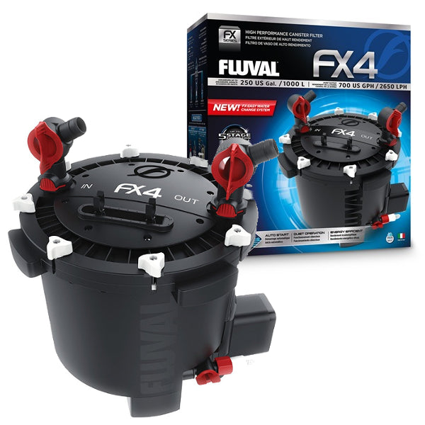 Fluval FX4 Aquarium External Filter 2650L/h for Tanks up to 1000L