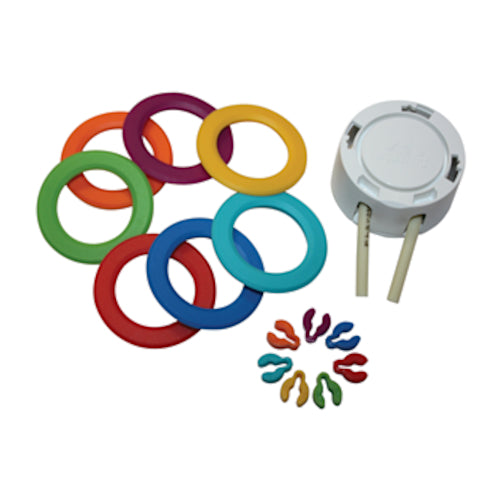 Aquavitro Sentia Pump Head Replacement Colored Rings and Clips Set